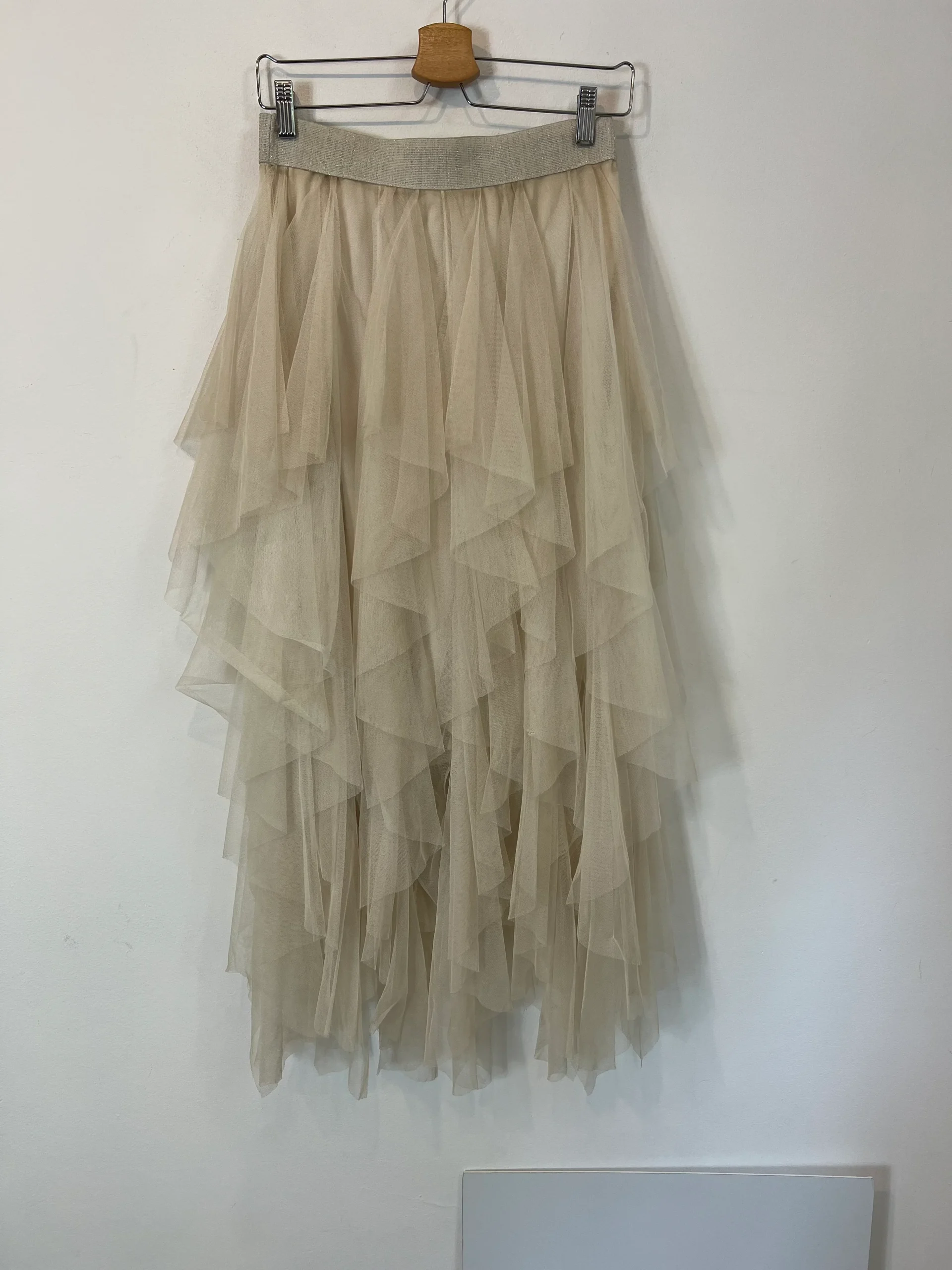 OTRAS. Falda tull beige TU(s/m) - Imagen 5