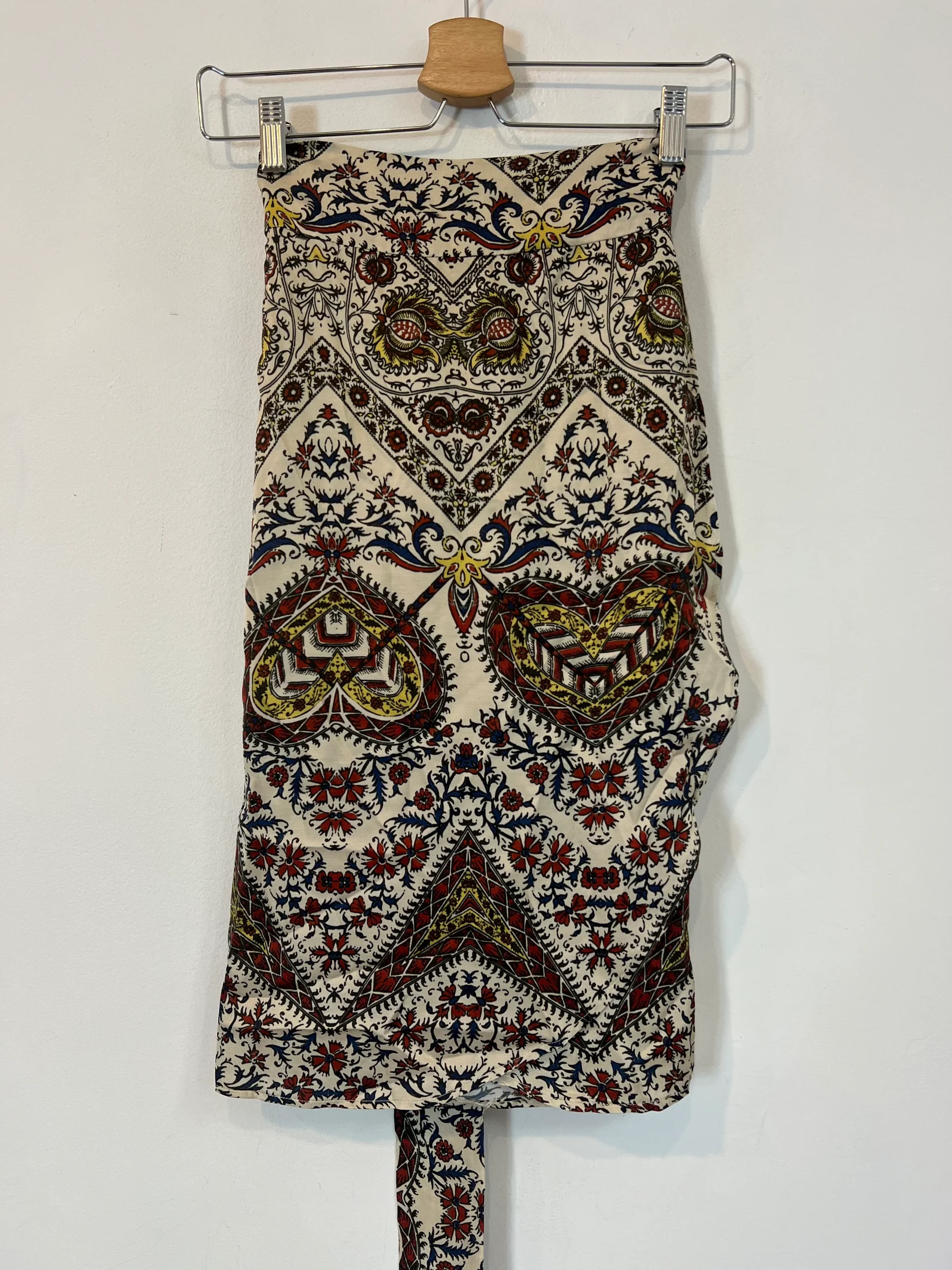 OTRAS. Falda midi cruzada T.u(s/m)
