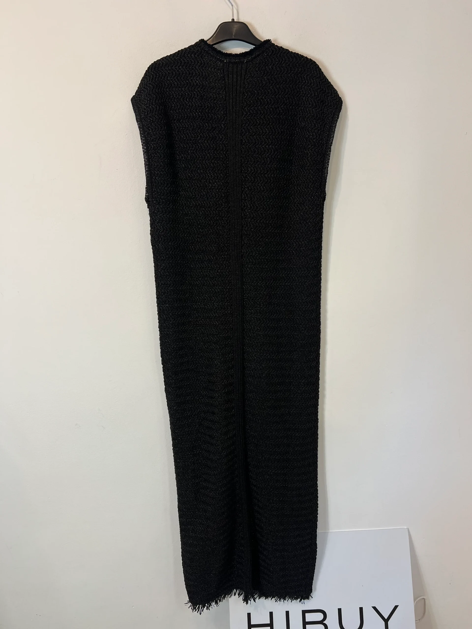 H&M. Vestido punto negro T.xs - Imagen 5