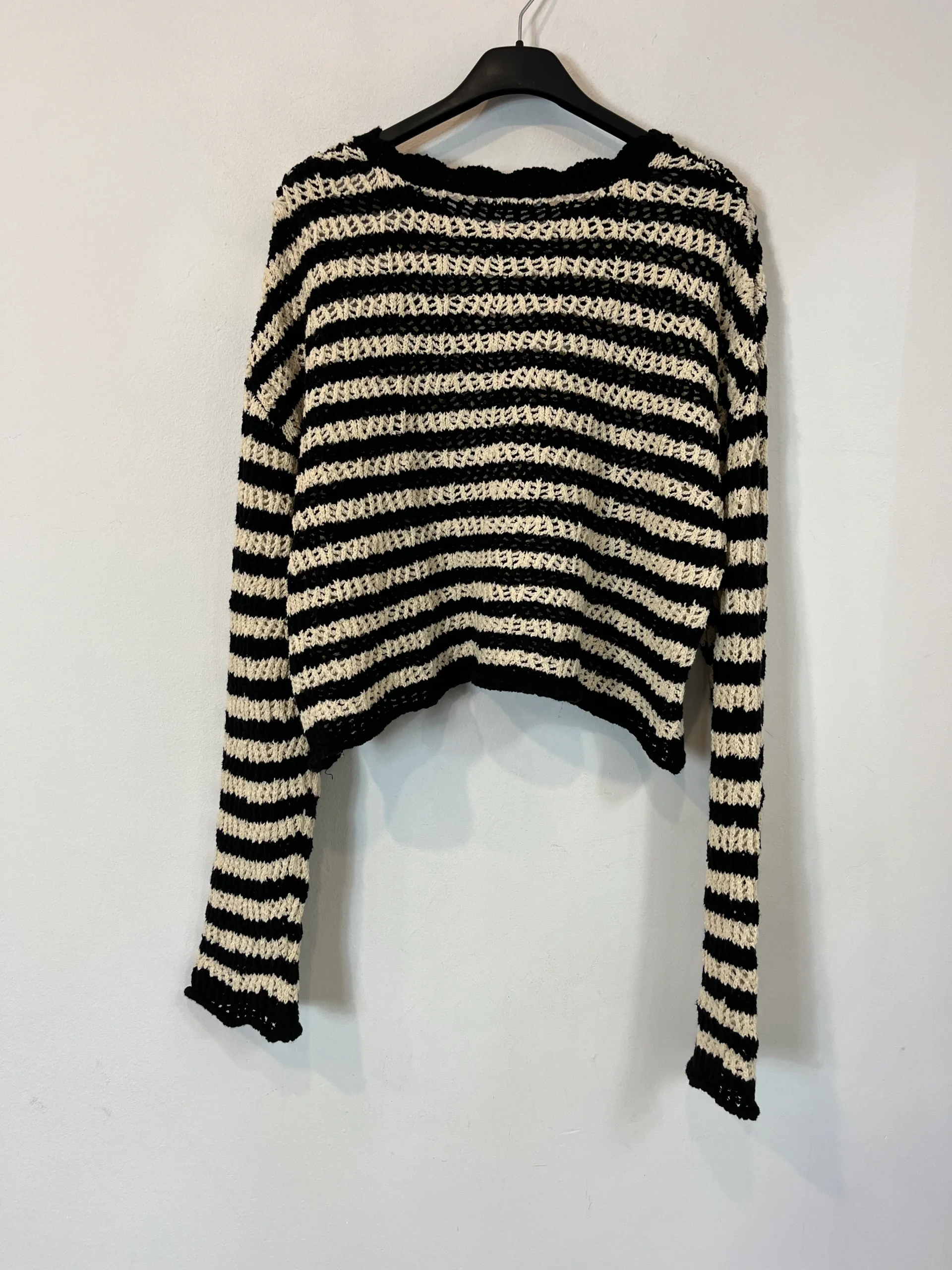 STRADIVARIUS. Jersey punto rayas. T S - Imagen 6
